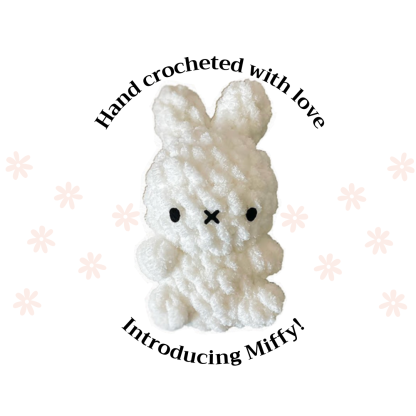 Miffy bunny crochet plushie