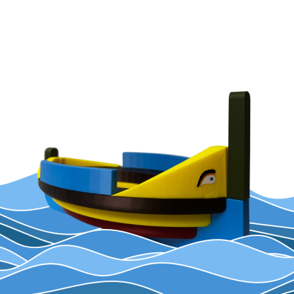 3D Luzzu Boat Puzzle