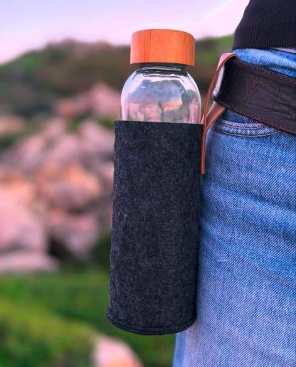 Eco-Friendly Glass Water Bottle - Image 2