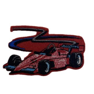 Formula one car patch